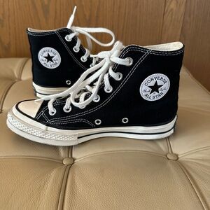 Converse Black and White High-Top Sneakers
